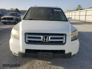 2007 Honda Pilot EX-L with VIN 2HKYF18767H525635, listed as a Copart auction lot 49491465 with 163,053 mi miles and Clean Title. Bid and sale history available at carsss.com. Image 5.