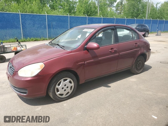 2006 Hyundai Accent GL z VIN KMHCN45C26U052459, wystawiony jako Copart lot #60089355 z przebiegiem 247 311 mil mil oraz Szkoda całkowita • Salvage title. Historia ofert i sprzedaży dostępna na DreamBid. Obrazek 1.