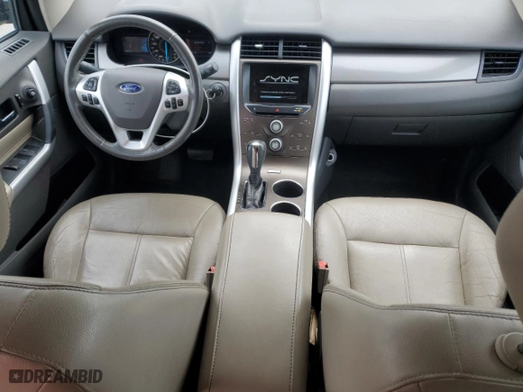 2013 Ford Edge SEL with VIN 2FMDK3JC1DBC68951, listed as a Copart auction lot 48476265 with 185,337 mi miles and Salvage Title. Bid and sale history available at carsss.com. Image 8.