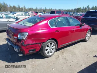 2008 Lexus GS 350 with VIN JTHCE96S680019545, listed as a IAAI auction lot 42053542 with 118,076 mi miles. Bid and sale history available at carsss.com. Image 4.