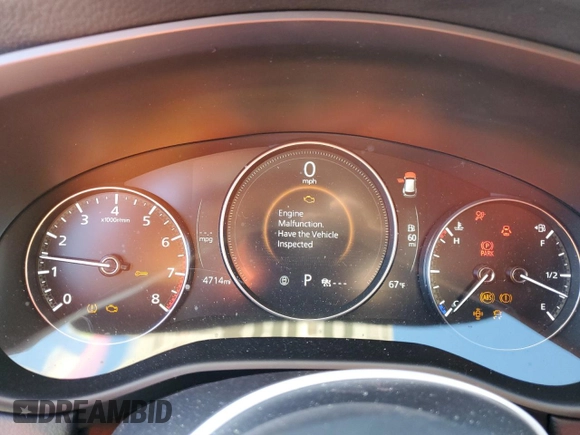 2024 Mazda CX-50 S Select with VIN 7MMVABAM2RN217906, listed as a Copart auction lot 85365544 with 4,714 mi miles and Salvage Title. Bid and sale history available at DreamBid. Image 9.