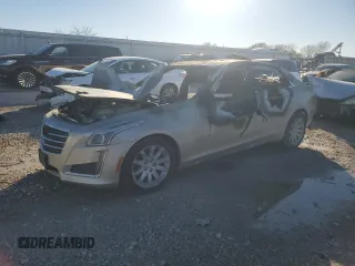 2015 Cadillac CTS RWD with VIN 1G6AP5SX1F0139623, listed as a Copart auction lot 80573774 with Not provided miles and Salvage title. Bid and sale history available at DreamBid. Image 1.