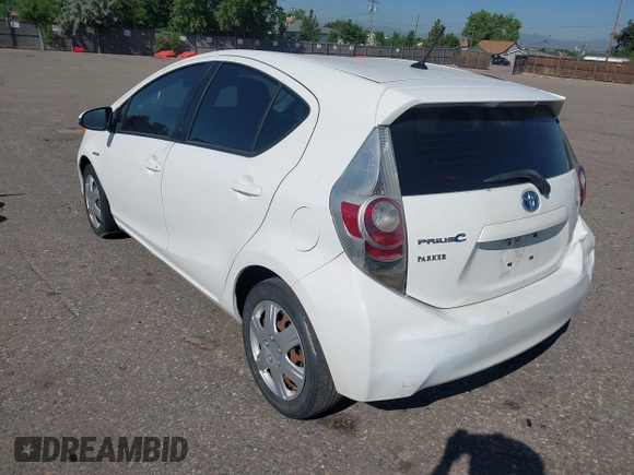 2012 Toyota Prius One with VIN JTDKDTB31C1512595, listed as a IAAI auction lot 42652617 with Not provided miles and . Bid and sale history available at DreamBid. Image 3.