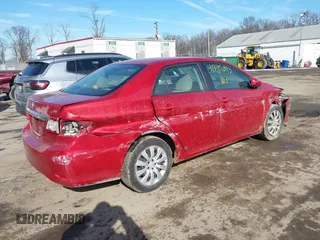 2012 Toyota Corolla L with VIN JTDBU4EE7C9180571, listed as a IAAI auction lot 41395893 with 136,195 mi miles and . Bid and sale history available at DreamBid. Image 4.