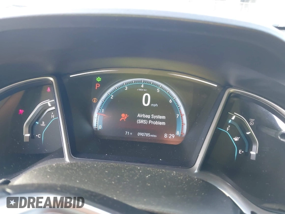 2016 Honda Civic Sedan EX with VIN 19XFC2F75GE093536, listed as a IAAI auction lot 41924223 with 90,785 mi miles. Bid and sale history available at carsss.com. Image 7.