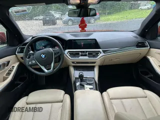 2022 BMW 3 Series 330i with VIN 3MW5R1J04N8C24737, listed as a Copart auction lot 60651665 with 59,638 mi miles and Clean title. Bid and sale history available at DreamBid. Image 9.