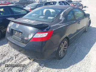 2008 Honda Civic Cpe Si with VIN 2HGFG215X8H706316, listed as a IAAI auction lot 41903050 with 178,360 mi miles. Bid and sale history available at carsss.com. Image 4.