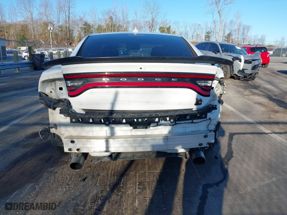 2020 Dodge Charger Scat Pack Widebody with VIN 2C3CDXGJ3LH244092, listed as a IAAI auction lot 41828294 with 107,568 mi miles. Bid and sale history available at carsss.com. Image 6.