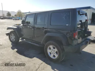 2018 Jeep Wrangler Unlimited Sport with VIN 1C4BJWDG4JL882001, listed as a Copart auction lot 51965055 with 132,836 mi miles and Salvage Title. Bid and sale history available at DreamBid. Image 2.