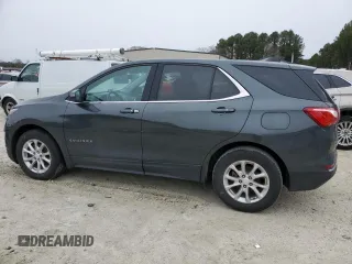 2019 Chevrolet Equinox LT with VIN 3GNAXKEV9KS633731, listed as a Copart auction lot 46118945 with 119,479 mi miles and Salvage Title. Bid and sale history available at DreamBid. Image 2.