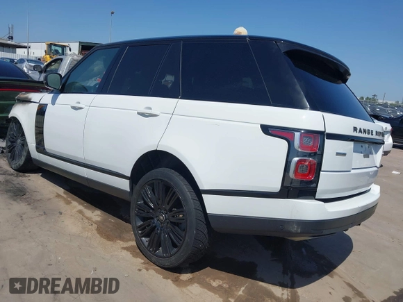 2018 Land Rover Range Rover with VIN SALGS2RE7JA392241, listed as a IAAI auction lot 42018907 with Not provided miles and . Bid and sale history available at DreamBid. Image 3.