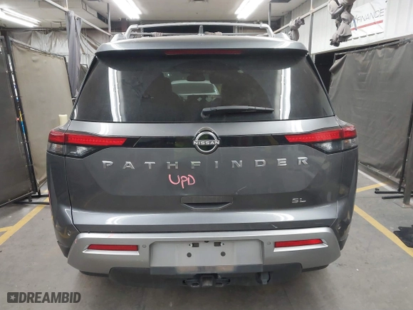2022 Nissan Pathfinder SL with VIN 5N1DR3CBXNC244794, listed as a IAAI auction lot 41763895 with 56,855 mi miles. Bid and sale history available at carsss.com. Image 17.