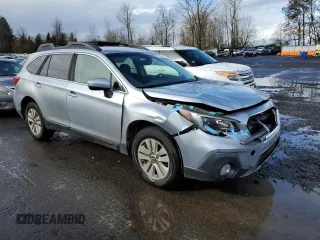 2019 Subaru Outback Premium with VIN 4S4BSAFC5K3332524, listed as a Copart auction lot 46716345 with 107,698 mi miles and Salvage Title. Bid and sale history available at carsss.com. Image 4.