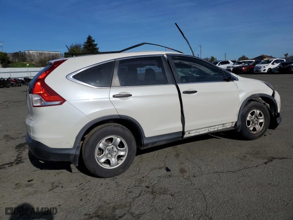 2014 Honda CR-V LX with VIN 5J6RM3H36EL035752, listed as a Copart auction lot 46510955 with 164,320 mi miles and Salvage Title. Bid and sale history available at carsss.com. Image 3.