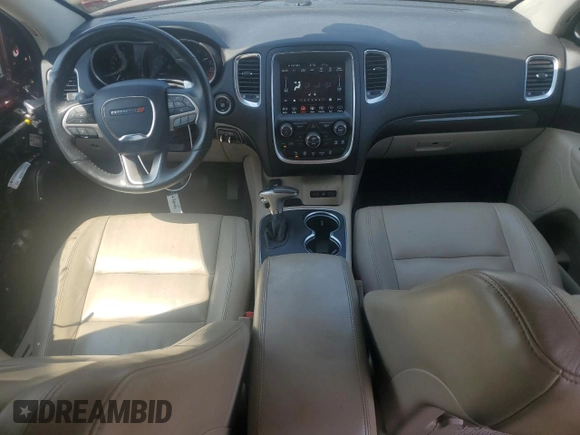 2019 Dodge Durango Citadel with VIN 1C4RDHEG0KC616427, listed as a Copart auction lot 69182504 with 56,091 mi miles and Salvage Title. Bid and sale history available at DreamBid. Image 8.