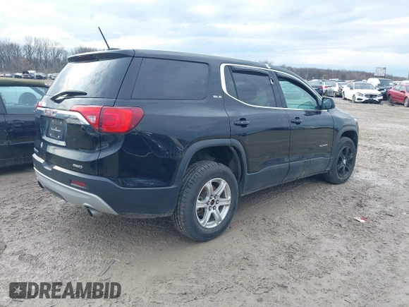 2019 GMC Acadia SLE z VIN 1GKKNRLSXKZ286373, wystawiony jako IAAI lot #41910362 z przebiegiem 129 122 mil mil oraz . Historia ofert i sprzedaży dostępna na DreamBid. Obrazek 4.
