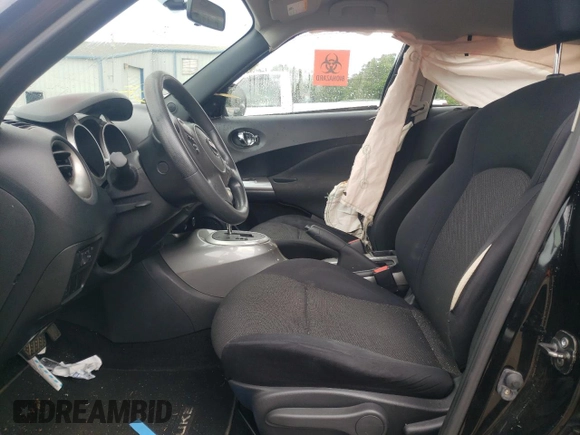 2013 Nissan Juke SV z VIN JN8AF5MR0DT204850, wystawiony jako Copart lot #53961575 z przebiegiem 85 519 mil mil oraz Szkoda całkowita • Salvage title. Historia ofert i sprzedaży dostępna na DreamBid. Obrazek 7.