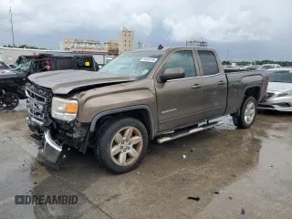 2014 GMC Sierra 1500 SLE with VIN 1GTR1UEC2EZ349792, listed as a Copart auction lot 60435195 with 164,333 mi miles and Salvage title. Bid and sale history available at DreamBid. Image 1.