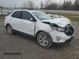 2021 Chevrolet Equinox Premier with VIN 3GNAXXEV8MS181822, listed as a Copart auction lot 84245104 with 24,642 mi miles and Non repairable. Bid and sale history available at DreamBid. Image 4.