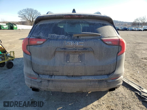 2020 GMC Terrain SLT z VIN 3GKALVEX2LL182777, wystawiony jako Copart lot #89238805 z przebiegiem 113 039 mil mil oraz Szkoda całkowita • Salvage title. Historia ofert i sprzedaży dostępna na DreamBid. Obrazek 6.