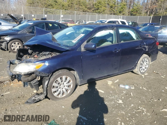 2012 Toyota Corolla L with VIN 2T1BU4EE4CC787585, listed as a Copart auction lot 86924334 with 0 mi miles and Salvage Title. Bid and sale history available at carsss.com. Image 1.