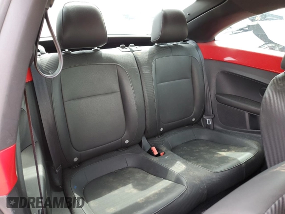 2013 Volkswagen Beetle 2.5L with VIN 3VWJP7AT3DM675021, listed as a Copart auction lot 50808805 with 107,156 mi miles and Salvage Title. Bid and sale history available at DreamBid. Image 10.