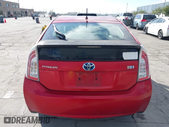 2012 Toyota Prius One with VIN JTDKN3DU1C1595223, listed as a IAAI auction lot 41965656 with 206,767 mi miles. Bid and sale history available at carsss.com. Image 16.