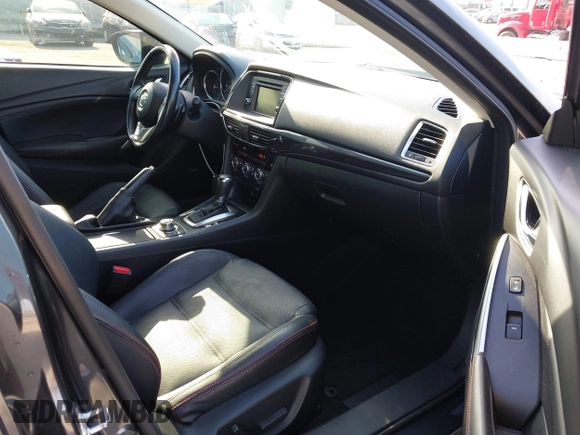 2015 Mazda 6 i Grand Touring with VIN JM1GJ1W55F1220578, listed as a IAAI auction lot 42076034 with 77,904 mi miles and . Bid and sale history available at carsss.com. Image 5.