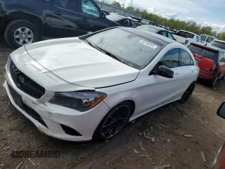 2016 Mercedes-Benz CLA with VIN WDDSJ4GB6GN394546, listed as a Copart auction lot 50186593 with 65,314 mi miles. Bid and sale history available at carsss.com. Image 1.