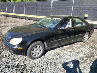 2000 Mercedes-Benz S 320/430/500 с VIN WDBNG75J4YA113000, выставлен на аукционе Copart как лот 60608355 с пробегом 145 142 миль миль и На запчасти • Non repairable. История ставок и продаж доступна на DreamBid. Изображение 1.