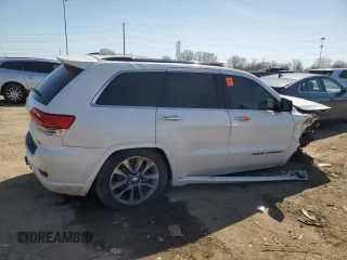 2017 Jeep Grand Cherokee Overland with VIN 1C4RJFCT3HC822900, listed as a Copart auction lot 48965335 with 0 mi miles and Clean Title. Bid and sale history available at carsss.com. Image 3.