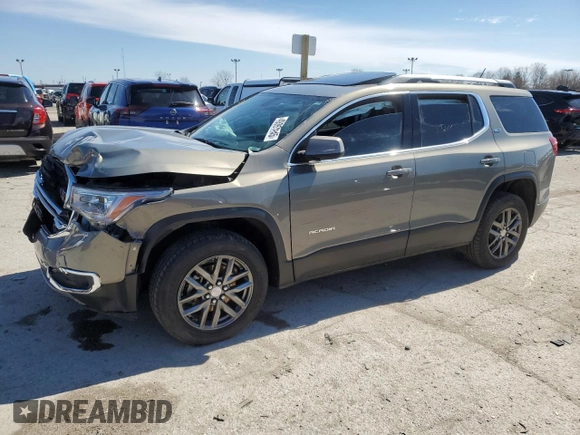 2019 GMC Acadia SLT with VIN 1GKKNMLA8KZ109301, listed as a Copart auction lot 49261145 with 83,436 mi miles and Salvage title. Bid and sale history available at DreamBid. Image 1.