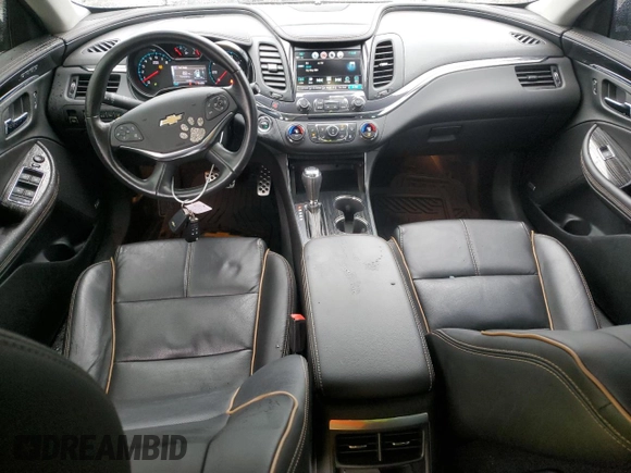 2017 Chevrolet Impala Premier with VIN 2G1145S37H9185574, listed as a Copart auction lot 51876815 with 131,963 mi miles and Salvage Title. Bid and sale history available at DreamBid. Image 8.