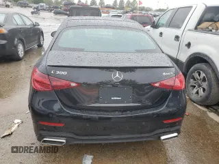 2024 Mercedes-Benz C 300 with VIN W1KAF4HB4RR197981, listed as a Copart auction lot 55199044 with Not Provided miles and Salvage Title. Bid and sale history available at DreamBid. Image 6.