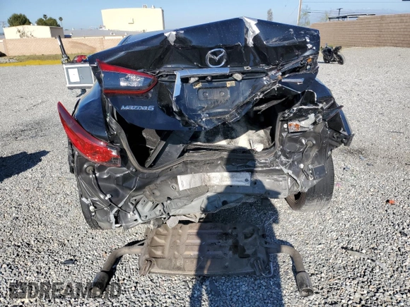 2015 Mazda 6 i Touring with VIN JM1GJ1V59F1202893, listed as a Copart auction lot 52544625 with 138,387 mi miles and Salvage Title. Bid and sale history available at carsss.com. Image 6.
