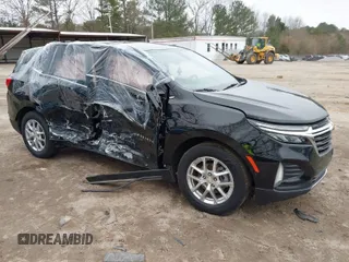 2022 Chevrolet Equinox LT with VIN 3GNAXKEV3NL109733, listed as a IAAI auction lot 41466114 with 79,908 mi miles. Bid and sale history available at carsss.com. Image 1.