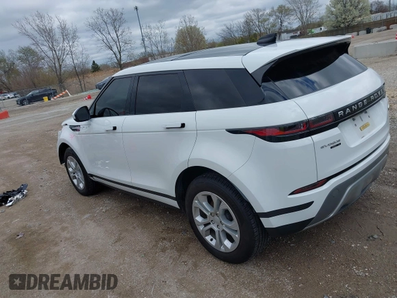 2020 Land Rover Range Rover Evoque S z VIN SALZJ2FX8LH060725, wystawiony jako IAAI lot #42091688 z przebiegiem 62 648 mil mil oraz . Historia ofert i sprzedaży dostępna na DreamBid. Obrazek 3.