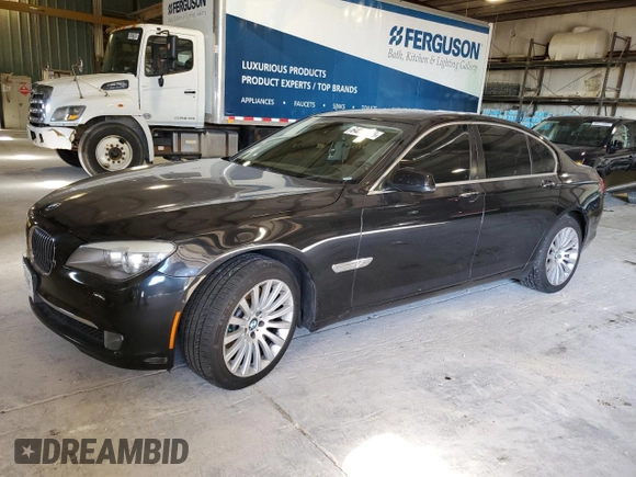 2012 BMW 7 Series 750i xDrive with VIN WBAKC6C56CC396851, listed as a Copart auction lot 64007085 with 149,218 mi miles and Clean title. Bid and sale history available at DreamBid. Image 1.