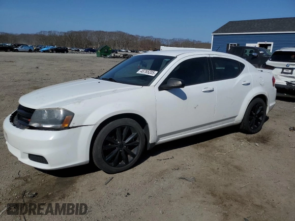2014 Dodge Avenger SE with VIN 1C3CDZAG1EN138761, listed as a Copart auction lot 48765205 with 139,828 mi miles and Clean Title. Bid and sale history available at carsss.com. Image 1.