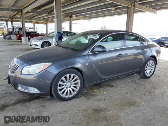 2011 Buick Regal CXL RL1 with VIN W04GN5EC8B1011206, listed as a Copart auction lot 49698895 with 199,478 mi miles and Clean Title. Bid and sale history available at carsss.com. Image 1.