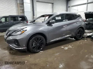 2023 Nissan Murano Platinum with VIN 5N1AZ2DS3PC125452, listed as a Copart auction lot 85588964 with 23,685 mi miles and Salvage Title. Bid and sale history available at carsss.com. Image 1.
