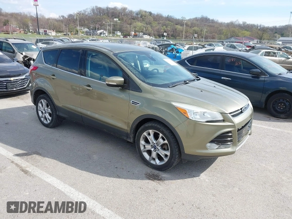 2013 Ford Escape SEL with VIN 1FMCU9H99DUC03956, listed as a IAAI auction lot 41891855 with 84,428 mi miles and . Bid and sale history available at DreamBid. Image 1.