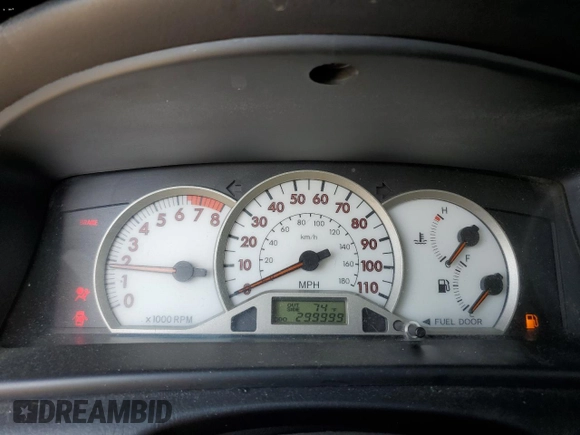 2006 Toyota Corolla CE with VIN 2T1BR32E56C690528, listed as a Copart auction lot 54935725 with 299,999 mi miles and Salvage Title. Bid and sale history available at DreamBid. Image 9.