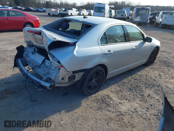 2011 Ford Fusion SE with VIN 3FAHP0HA2BR194051, listed as a IAAI auction lot 41712044 with 64,001 mi miles. Bid and sale history available at carsss.com. Image 4.