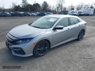 2021 Honda Civic Hatchback EX with VIN SHHFK7H67MU410323, listed as a IAAI auction lot 41586108 with 85,451 mi miles. Bid and sale history available at carsss.com. Image 17.