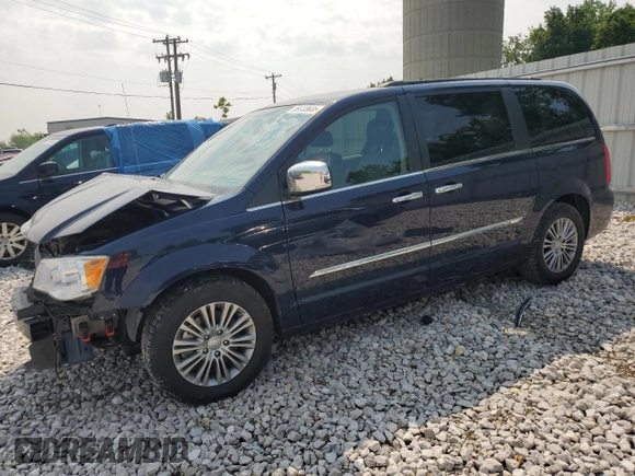 2014 Chrysler Town & Country Touring L z VIN 2C4RC1CG9ER421287, wystawiony jako Copart lot #59733635 z przebiegiem 99 270 mil mil oraz Czysty tytuł • Clean title. Historia ofert i sprzedaży dostępna na DreamBid. Obrazek 1.