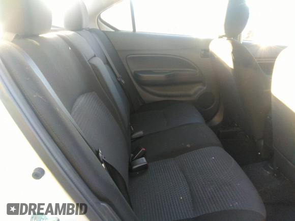 2023 Mitsubishi Mirage ES with VIN ML32FUFJ8PHF01282, listed as a IAAI auction lot 41256460 with 21,490 mi miles and . Bid and sale history available at DreamBid. Image 8.