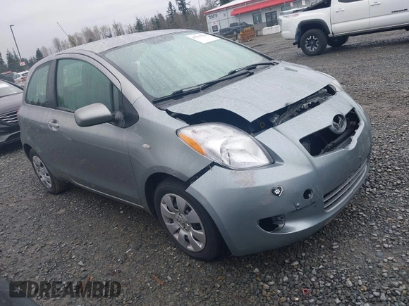 2007 Toyota Yaris with VIN JTDJT923175119695, listed as a IAAI auction lot 41933229 with 133,146 mi miles. Bid and sale history available at carsss.com. Image 1.