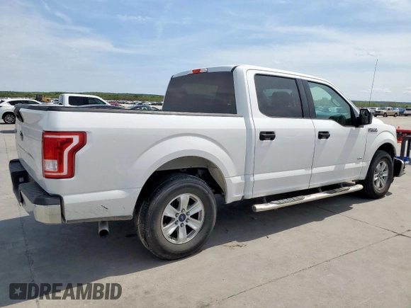 2017 Ford F-150 XL with VIN 1FTEW1CG5HFA76227, listed as a Copart auction lot 50807885 with 164,498 mi miles and Salvage Title. Bid and sale history available at DreamBid. Image 3.