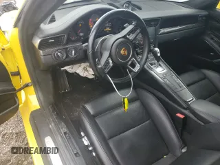 2018 Porsche 911 Carrera S with VIN WP0AB2A99JS123261, listed as a Copart auction lot 51042945 with 19,741 mi miles and Salvage Title. Bid and sale history available at carsss.com. Image 8.